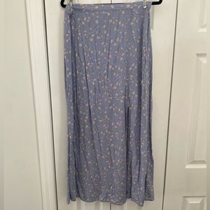 American Eagle Midi Skirt with Slit